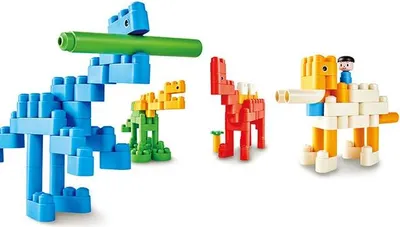 Obrázek produktu pro HaPe PolyM stavebnice dinosauří ráj