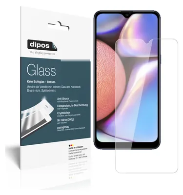 Obrázok produktu pre 2x ochranná fólia pre Samsung Galaxy A10s - proti nárazom 9H fólia dipos Glass plastové sklo
