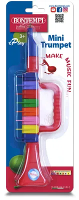Produktbild von Bontempi Mini Trumpet, Spielzeug-Musikinstrument, Trompete, 3 Jahr(e), Mehrfarbig