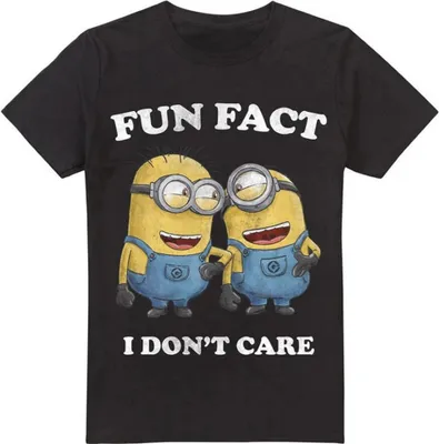 Produktbild von Minions - "Sarcasm" T-Shirt für Herren TV2158 (L) (Schwarz)