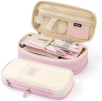 Produktbild von Rosa Federmäppchen - Federmäppchen - Rosa Federmäppchen - Rosa Mit Reißverschluss - Schulmäppchen - Geschenk - CHPN