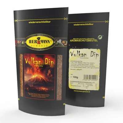 Produktbild von Hermann Gewürze Vulkan Dip Gewürzzubereitung 100g