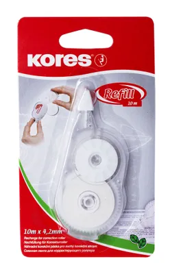 Image de Recharge de correction Kores, 4,2 mm x 10 m, avec tendeur de ruban