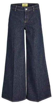 Zdjęcie produktu dla Spodnie damskie Jack & Jones Jxpalma Karla Wide Mw R285 DNM, ciemnoniebieski denim, rozmiar 27W / 30L