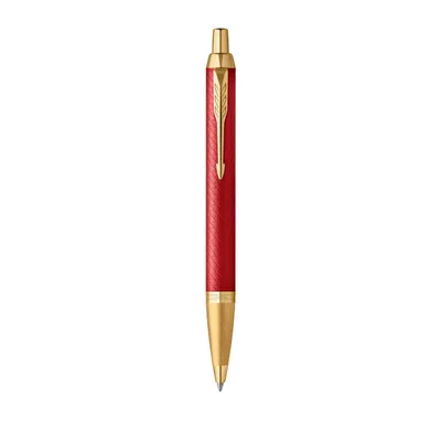 Produktbild von Parker IM Premium Blue Retractable Clip Kugelschreiber Medium 1 Stück