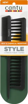Produktbild von Cantu Hair Accessories Style Carbon Fibre Combs 2 Count