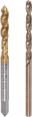 Produktbild von M4 x 0,7 Spiralgewindebohrer 3,3 mm Bohrer Set Metrisch M35 Schnellstahl