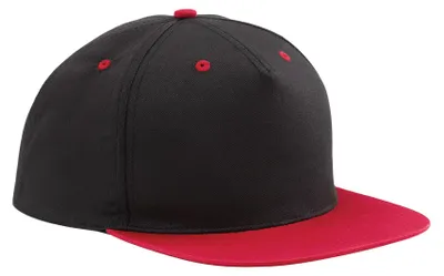 Obrázek produktu pro Beechfield - Snapback čepice 5 segmentů pro muže/ženy Uni FK1440 (jednotná velikost) (černá/červená)