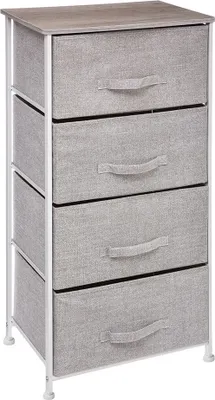 Produktbild von Eazy Living Korbschrank Achille 4 Schubladen Grau