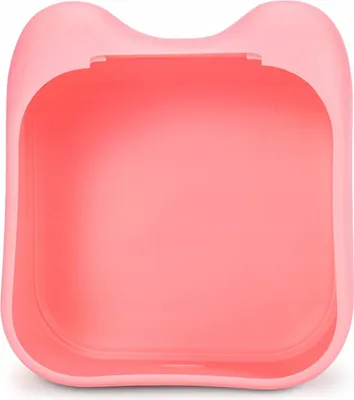 Zdjęcie produktu dla Etui case silikonowy na drukarkę termiczną Phomemo T02 kot uszy różowy
