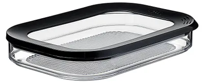 Produktbild von Modula Aufbewahrungsbehälter für Aufschnitt – Aufbewahrungsbehälter mit Deckel für den Kühlschrank – geeignet zur Aufbewahrung von Fleischprodukten – Aufbewahrungsbehälter für gekühlten Aufschnitt im Kühlschrank – 550 ml