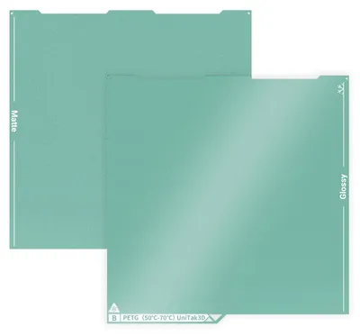 Productafbeelding van Dubbelzijdige Kouddruk Printplaat voor 3D-printers 256 x 268 mm