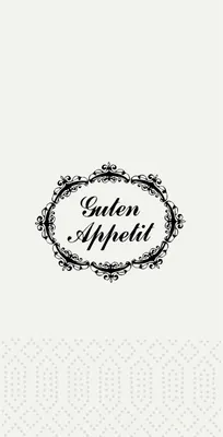 Zdjęcie produktu dla Duni Servietten Guten Appetit 33x33cm 2lagig 300 Stück