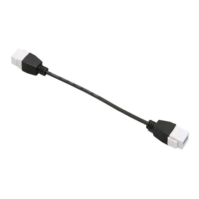 Image de USB 3.0 Keystone Jack Inserts Cable,USB 3.0 Female Keystone Jack Inserts Cable,USB 3.0 Wall Plate Outlet Panel Adapter,USB 3.0 Keystone Jack Cable,USB 3.0 Connectors Adapter,USB 3.0 Convertor Cable