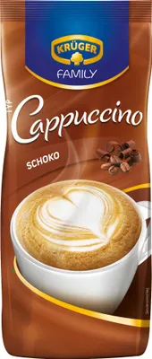 Produktbild von Krüger Family Testpaket Cappuccino Stracciatella Schoko White Classico 4 Sorten 4er Pack (4x500g Beutel) + usy Block