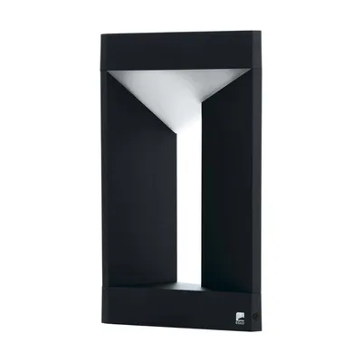 Produktbild von EGLO Nembro, Bodenbeleuchtung für den Außenbereich, Schwarz, Weiß, Aluminium, IP54, Fassade, I