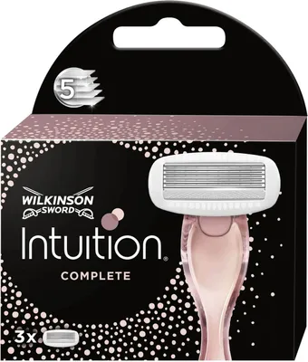 Produktbild von WILKINSON Sword Intuition Komplette Ersatz-Rasierklingen 3tlg.