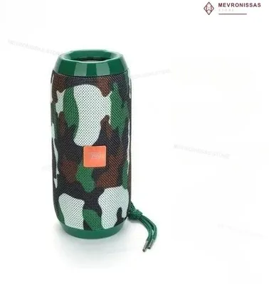 Produktbild von Bluetooth-Lautsprecher, tragbares Design, FM-Radiofunktionalität, armeegrün