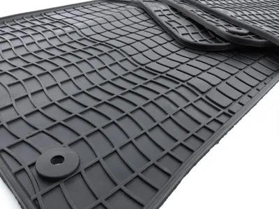 Immagine prodotto di Tappetini in gomma adatti per Audi Q5 (8R) Tappetini in gomma per tutte le stagioni Inodore 4 pezzi neri incl. fissaggio