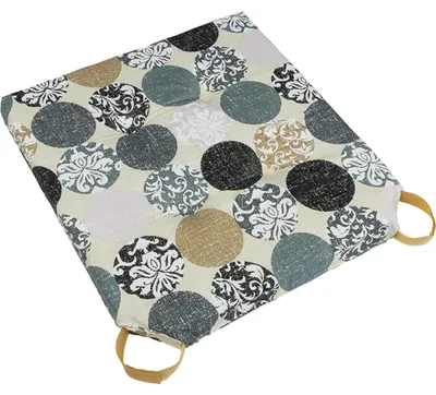 Image de Coussin d'assise Ulla - 40x40 cm - Gris