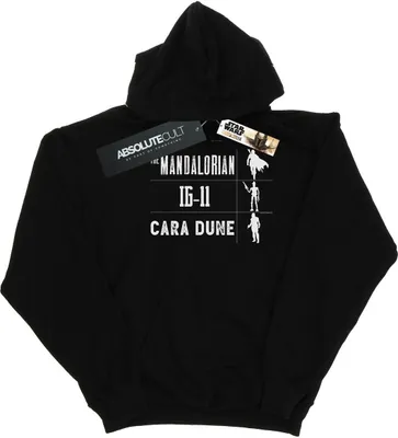 Produktbild von Star Wars - "The Mandalorian Warriors" Kapuzenpullover für Damen BI14419 (S) (Schwarz)