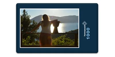 Produktbild von hansepuzzle 13538 - Aus-Blick Puzzle, 1000 Teile, Mode, 60,0 x 46,0cm mit hochwertiger Aufbewahrung, Kartonbox und wiederverschließbarem Beutel
