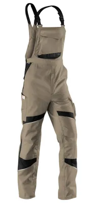 Produktbild von Kübler Activiq Latzhose sandbraun/schwarz Gr. 24