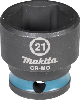 Produktbild von Makita E-16025 Steckschlüssel 3/8" SW21 Impact Black kurz