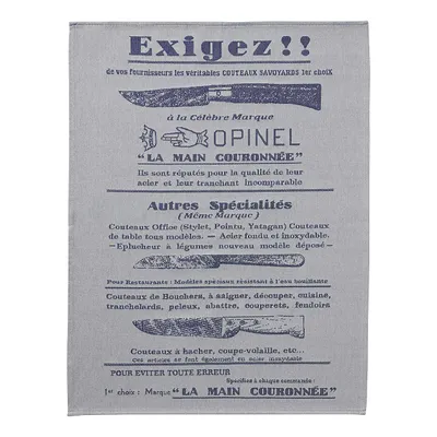 Image de Opinel torchon de cuisine, clair 50 x 70cm