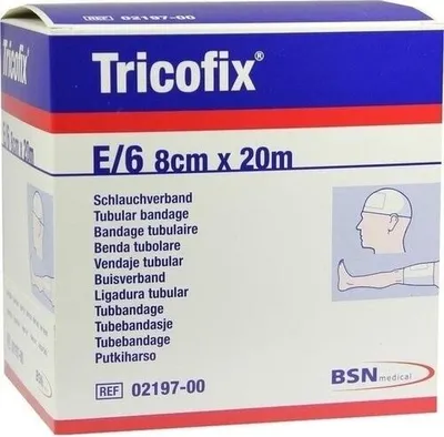 Zdjęcie produktu dla BSN medical Tricofix, Bawełna, Biały, 1 szt., 20000 mm, 82 mm
