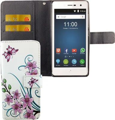 Produktbild von Handyhülle Tasche für Handy ZTE Blade L7 Lotusblume