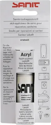 Produktbild von Sanit Lackreparaturstift emailweiß, 1 Stück