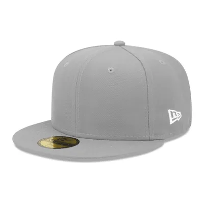 Produktbild von New Era 59Fifty Fitted Kinder Cap - ESSENTIAL grau - 6 3/8
