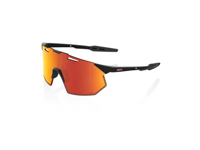 Obrázok produktu pre 100% Hypercraft SQ Soft Tact Black/HiPER Red Multilayer Mirror Lens Cyklistické okuliare
