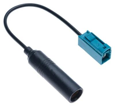 Fakra Z auf DIN Buchse Antennenadapter, 15 cm, für Auto Radio