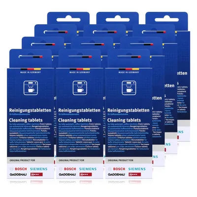 Produktbild von 12x Bosch TCZ6001 Reinigungstabletten für Kaffeevollautomaten
