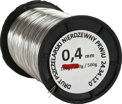 Produktbild von Wabendraht Edelstahl, Ø 0,4 mm, Spule 500g