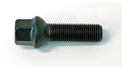 Produktbild von H&R Radschraube Kugelbund R13 M14x1.50 - Länge 38mm - Schwarz (kompatibel mit z.