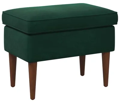 Immagine prodotto di Pouf vidaXL verde scuro 55 x 35 x 41 cm in velluto