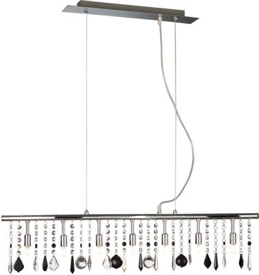 Massive by Philips Halogen-Pendelleuchte Lüster NOSTRI Glasbehang 7x25W 4163/11/10