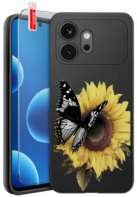 Productafbeelding van Beschermhoezen voor de Honor 600 – Designs | Mat siliconen hoesje + 9H glas