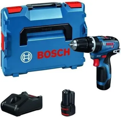 Immagine prodotto di Bosch Professional GSB 12V-35 impact drill (without battery or charger) + L-BOXX