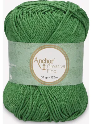 Immagine prodotto di Anchor Creativa Fino – filo di cotone 100% per uncinetto e maglia (colore 00412)