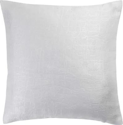 Image de Housse de Coussin Occultant Velours Opacia Blanc