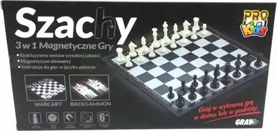 Produktbild von Pro Kids Schachspiel, 3-in-1, mit Magneten