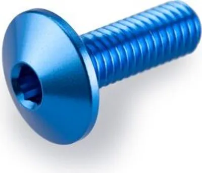 Produktbild von PUIG 21763A Eloxiertes Schraubenkit für Scheiben  passend fuer UNIVERSAL UNIVERSAL Blau