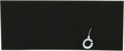 Produktbild von vhbw Staubsaugerfilter kompatibel mit Bosch BSG6188001 BSG61880, BSG6188001, BBZ060SB00 BBZ060SB Staubsauger - Schaumstofffilter Schwarz