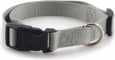 Obrázok produktu pre Nastaviteľný šedý obojok pre psy a mačky 30-45cm