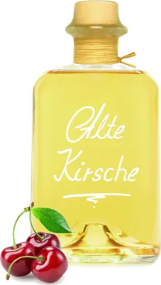 Produktbild von Alte Kirsche 0,5L edler Klassiker sehr mild! 40% Vol. Kirschenschnaps Obstler Kirschen Schnaps