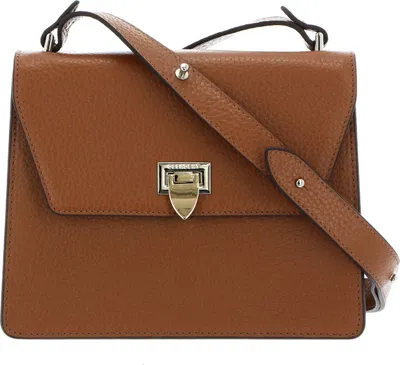 Produktbild von DECADENT Leder Umhängetasche Abendtasche Nadia Crossover Cognac braun